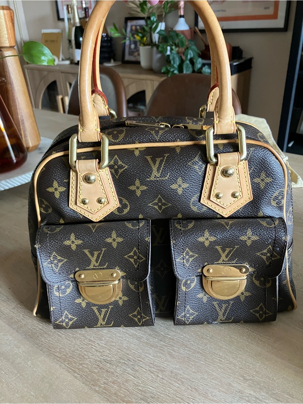Louis Vuitton Monogram Canvas Manhattan PM